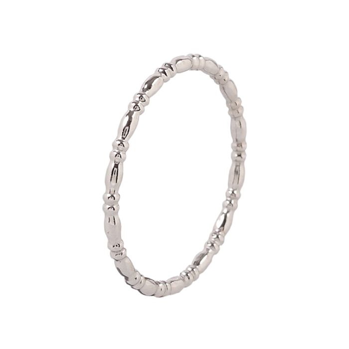 Eierdraadring 1,5 mm | Witgoud