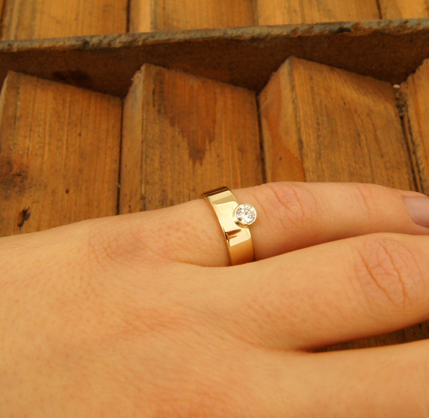 Ring | Geelgoud | Perfect fit