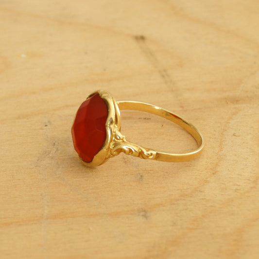 Vintage | Carneool ring