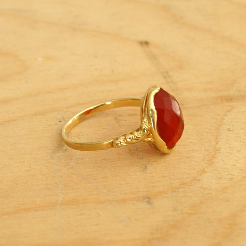 Vintage | Carneool ring