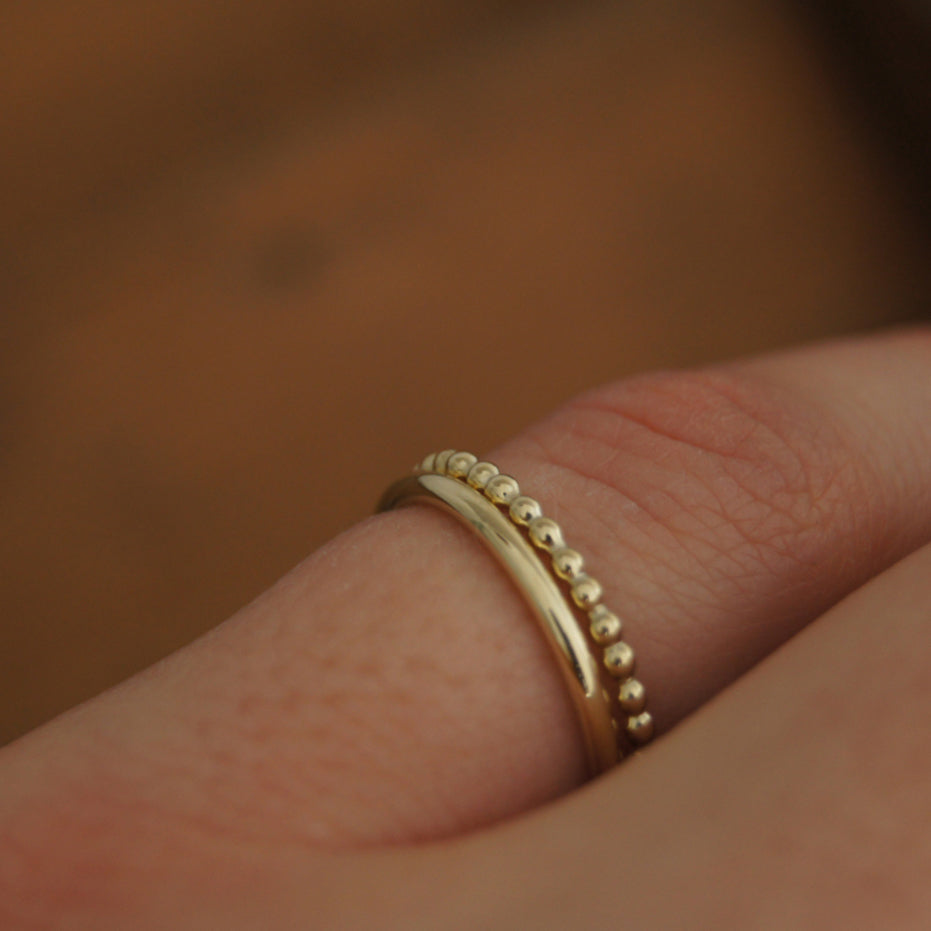 Set ringen | Ease and Elegance | Geelgoud