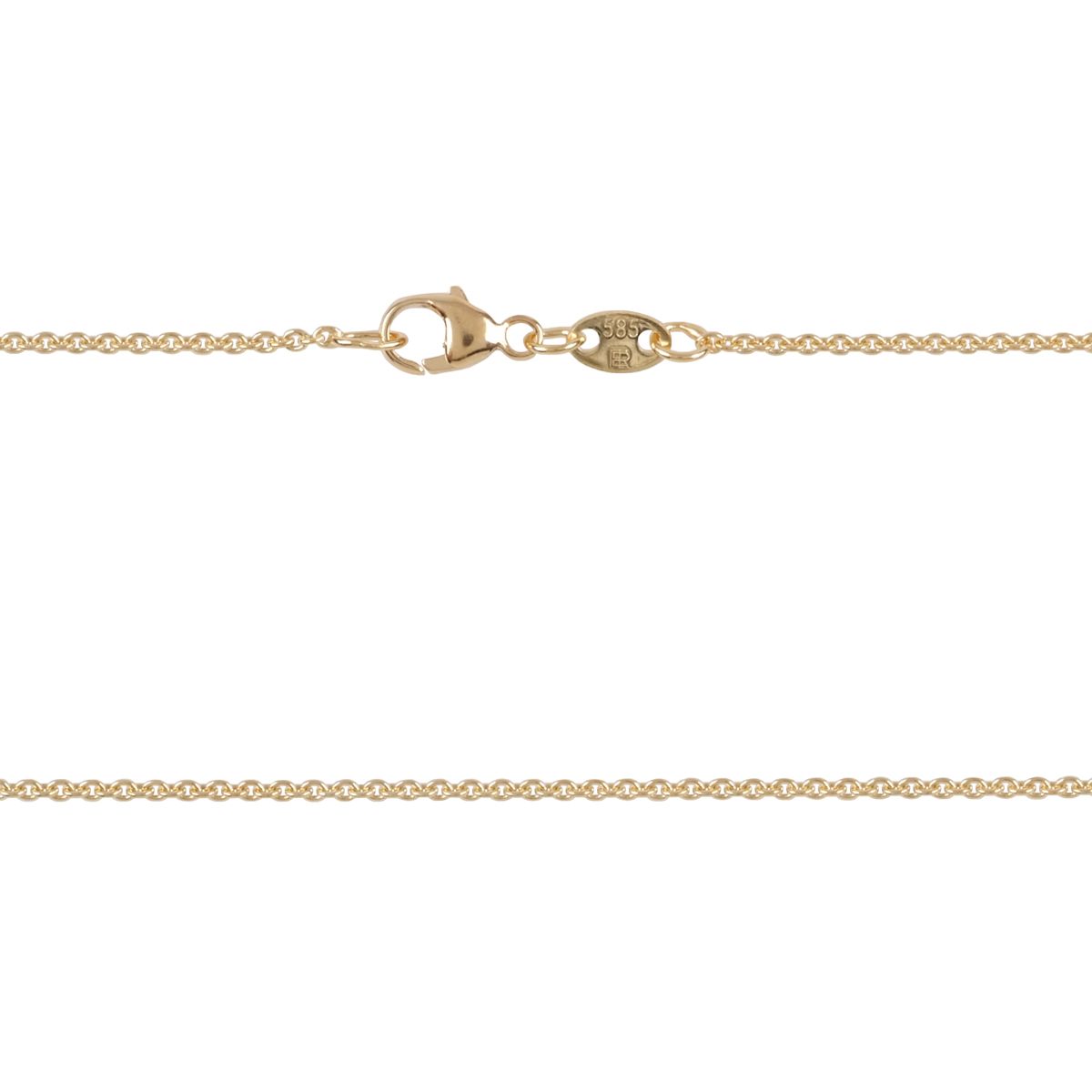 Ketting | Geelgoud | Anker 1mm